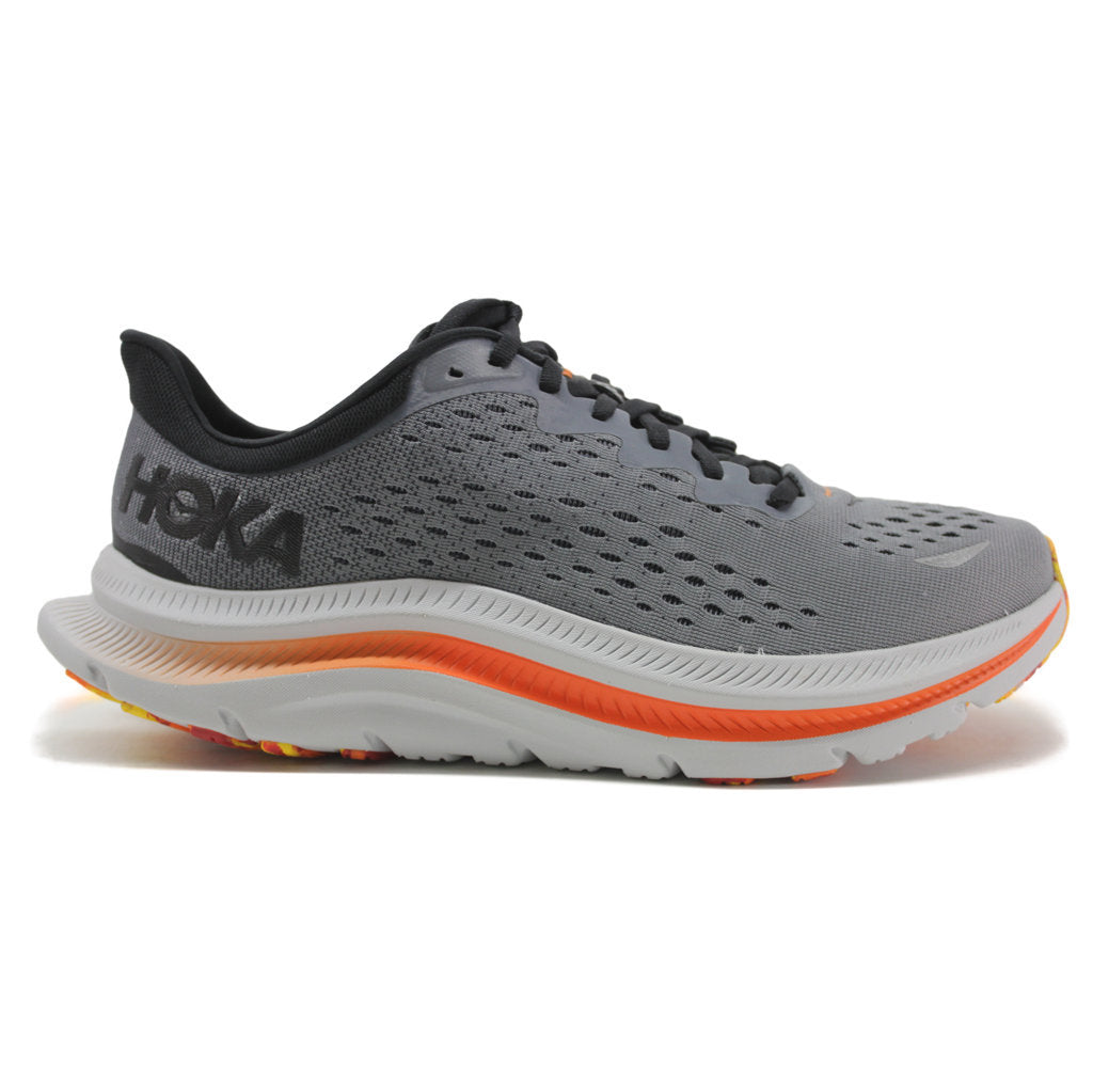 Hoka One One Kawana Mesh Men's Low-Top Gym Sneakers#color_black lunar rock