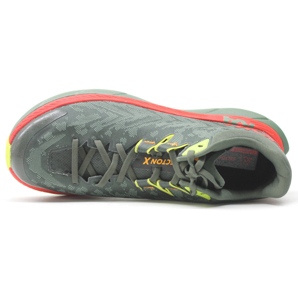 Hoka One One Tecton X Mesh Men's Low-Top Trail Sneakers#color_thyme fiesta