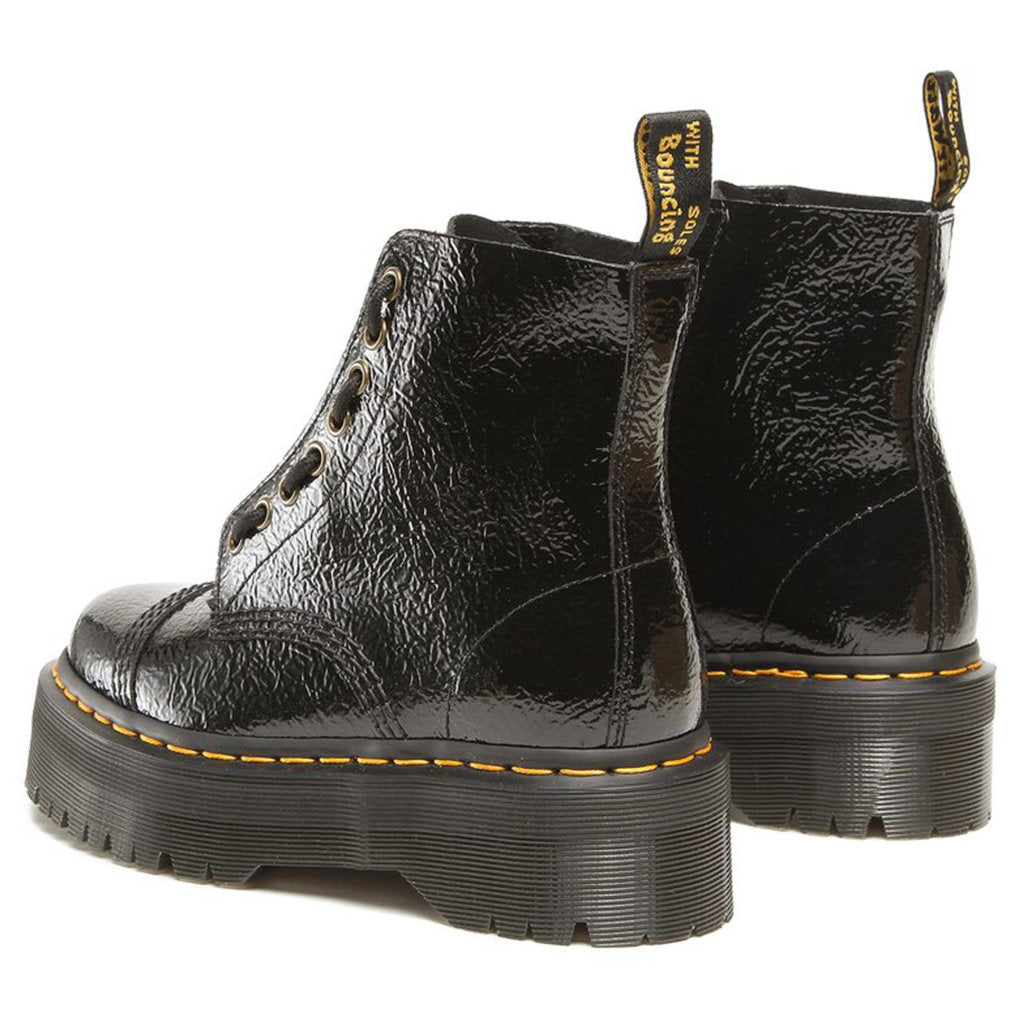 Dr. Martens Sinclair Patent Leather Womens Boots#color_black