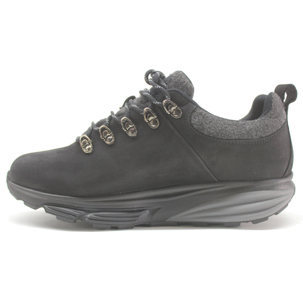 MBT MT Alpine SYM Full Grain Leather Women's Hiking Sneakers#color_black