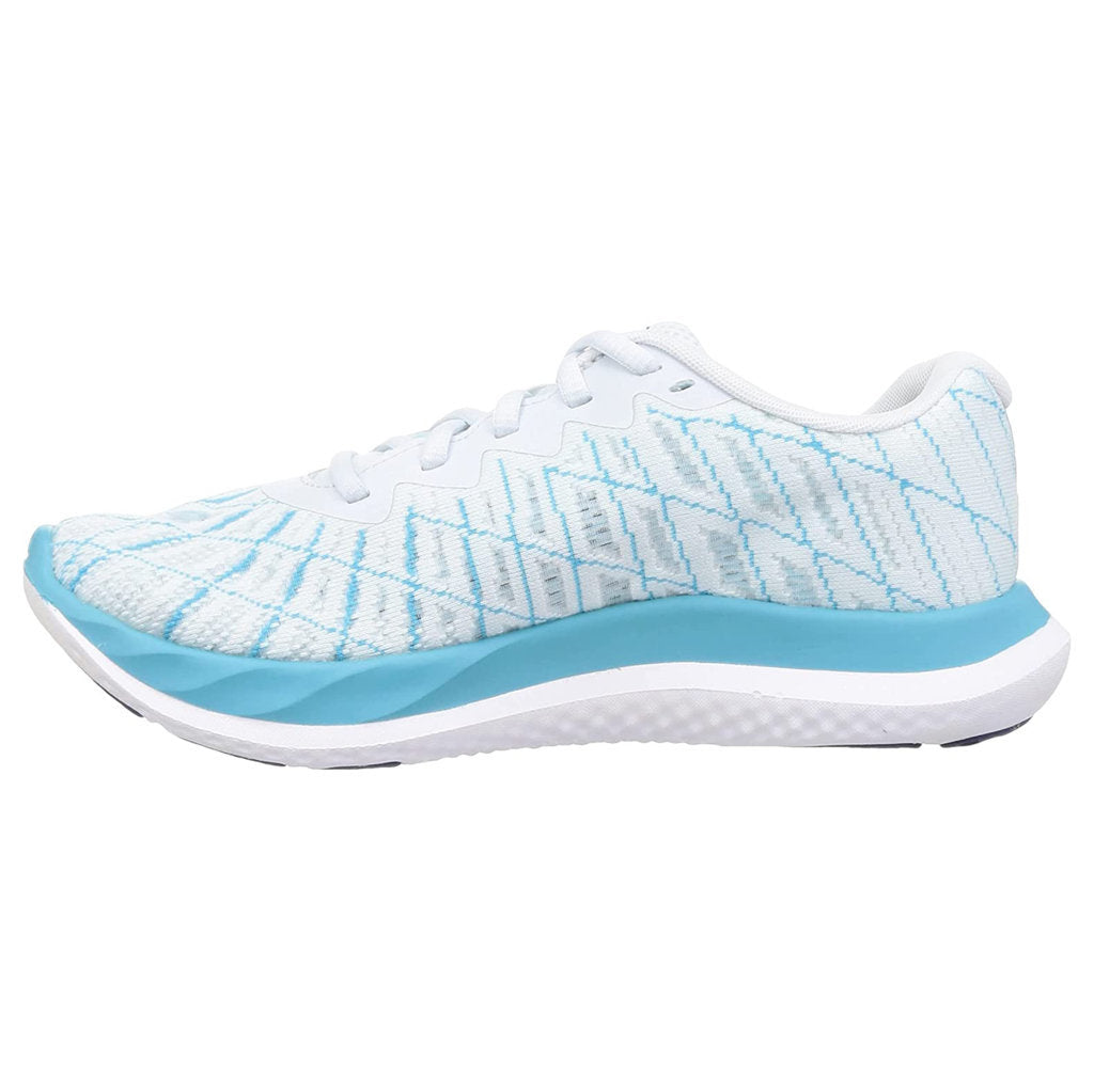 Under Armour Charged Breeze 2 Textile Women's Low-Top Sneakers#color_grey blue