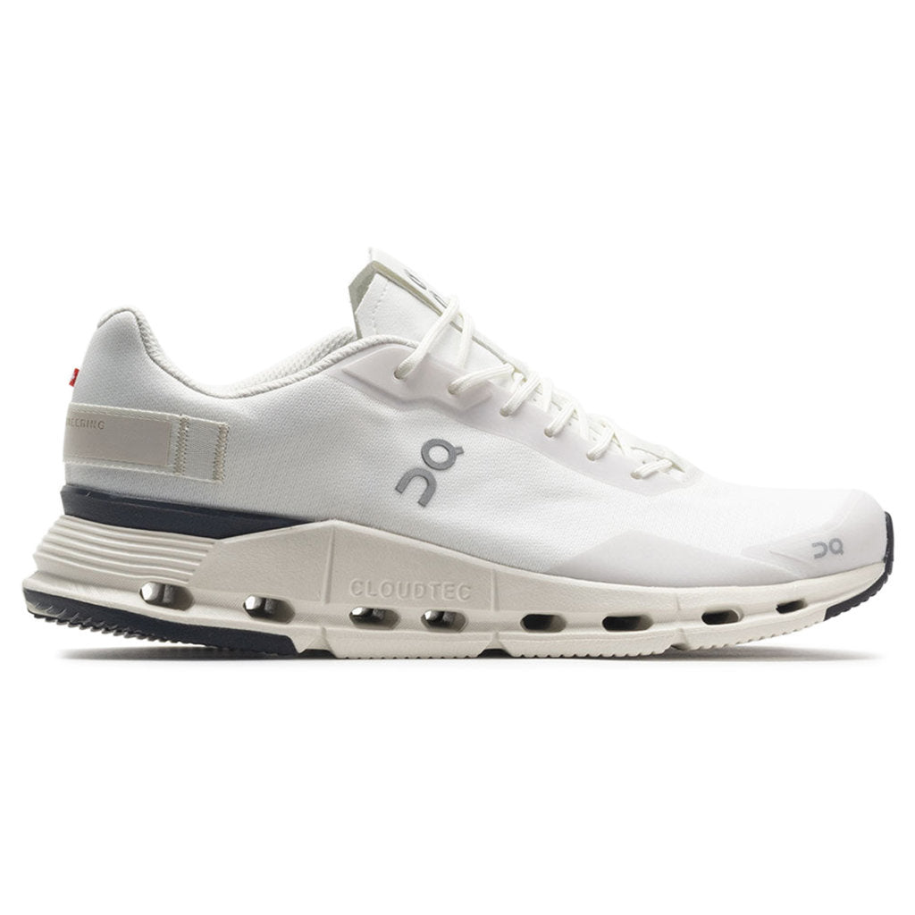 On Running Cloudnova Form Textile Women's Low-Top Sneakers#color_white eclipse