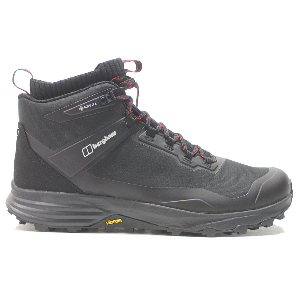 Berghaus VC22 GTX AF Synthetic Textile Men's Mid-High Hiking Boots#color_black red