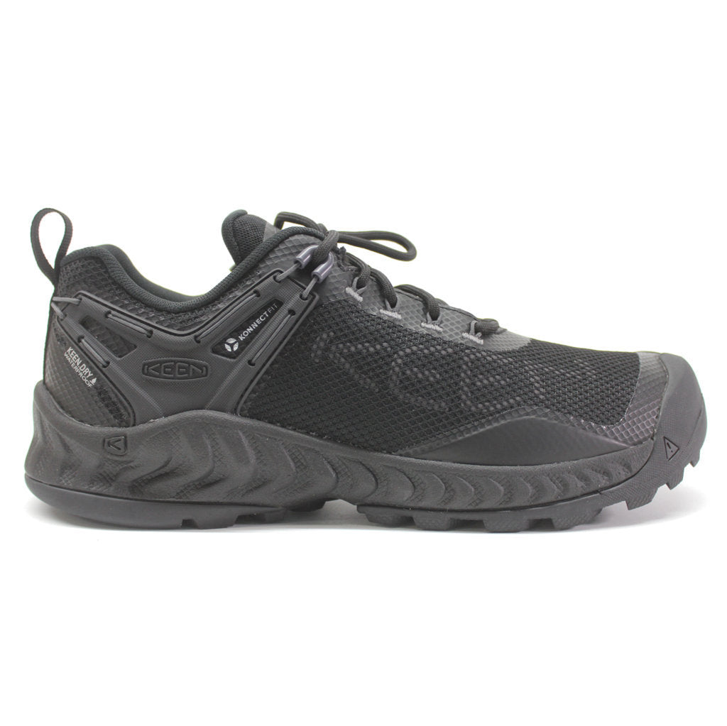 Keen NXIS EVO Mesh Women's Lightweight Waterproof Hiking Sneakers#color_black magnet