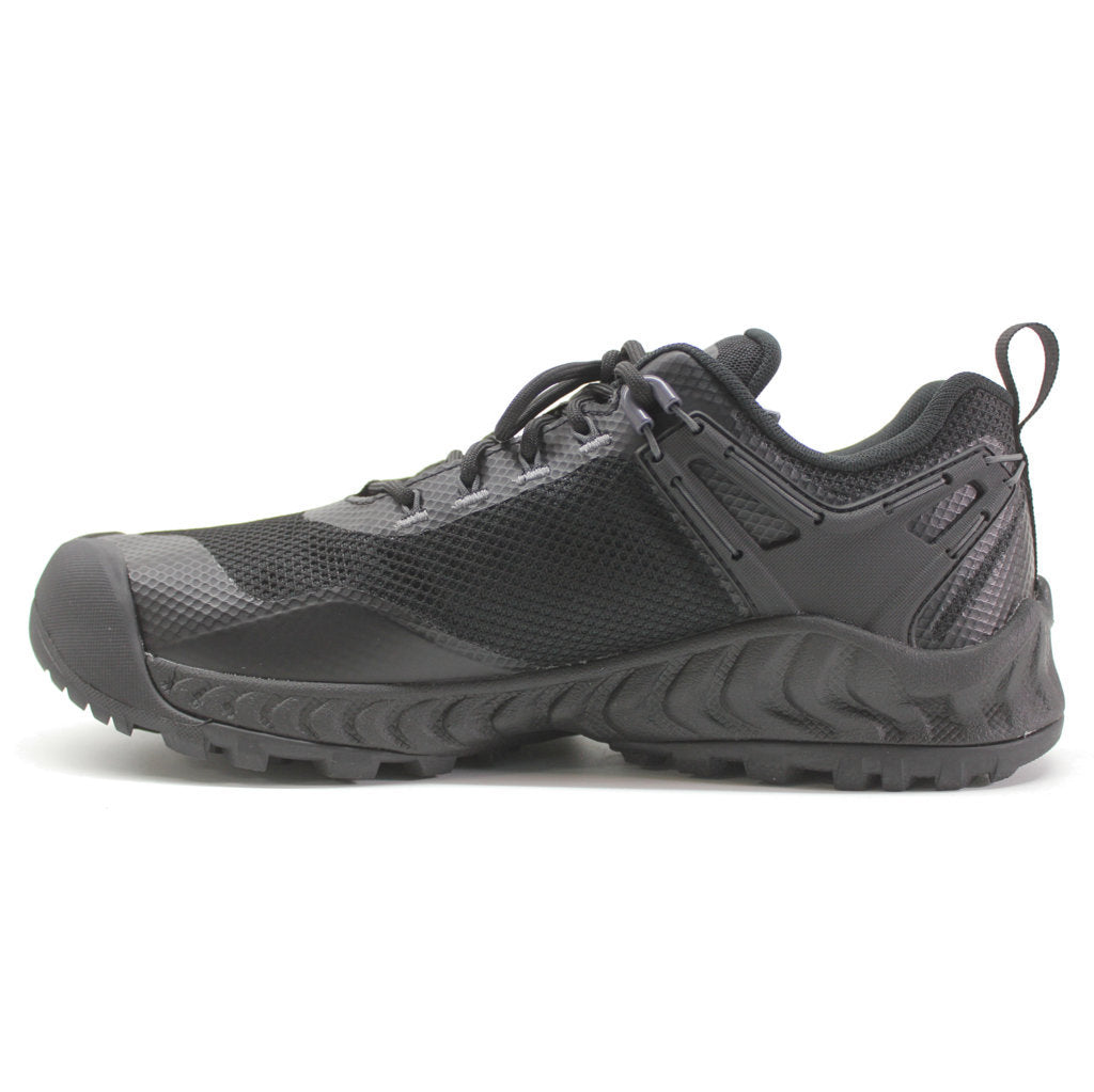 Keen NXIS EVO Mesh Women's Lightweight Waterproof Hiking Sneakers#color_black magnet