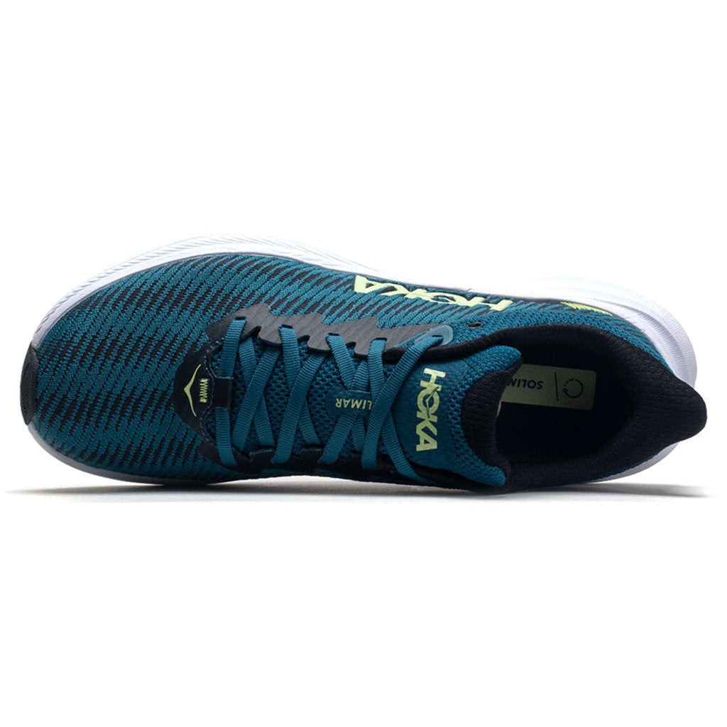 Hoka One One Solimar Synthetic Textile Men's Low-Top All Function Sneakers#color_blue coral butterfly