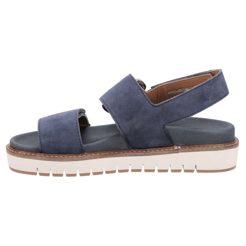 Mephisto Belona Velvet Leather Women's Sandals#color_jeans blue