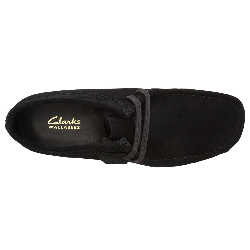 Clarks Wallabee Evo Suede Men's Shoes#color_black