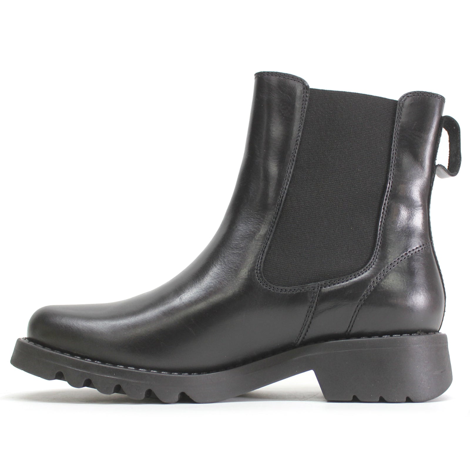 Fly London Rope978Fly Rug Leather Women's Chelsea Boots#color_black