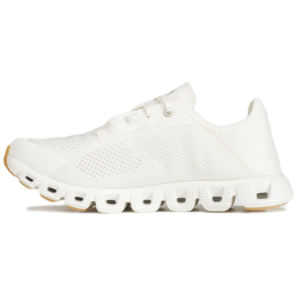 On Cloud 5 Coast Textile Synthetic Women's Running Shoes#color_undyed white white