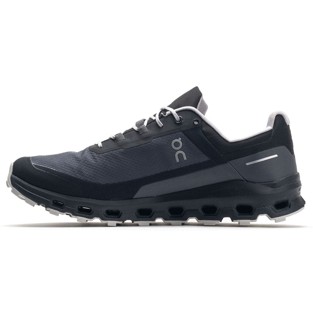 On Cloudvista Waterproof Textile Synthetic Womens Sneakers#color_eclipse black
