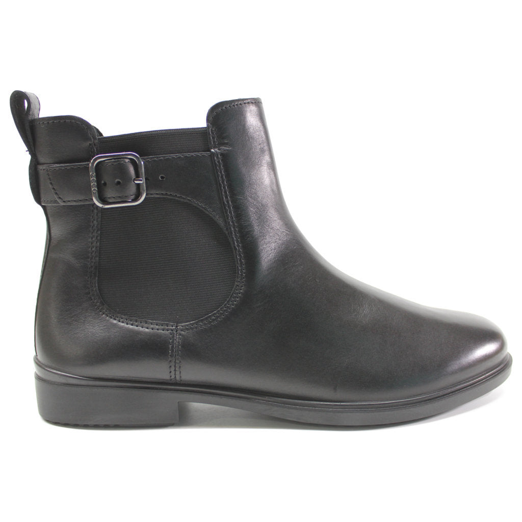 Ecco Dress Classic 15 209813 Full Grain Leather Womens Boots#color_black