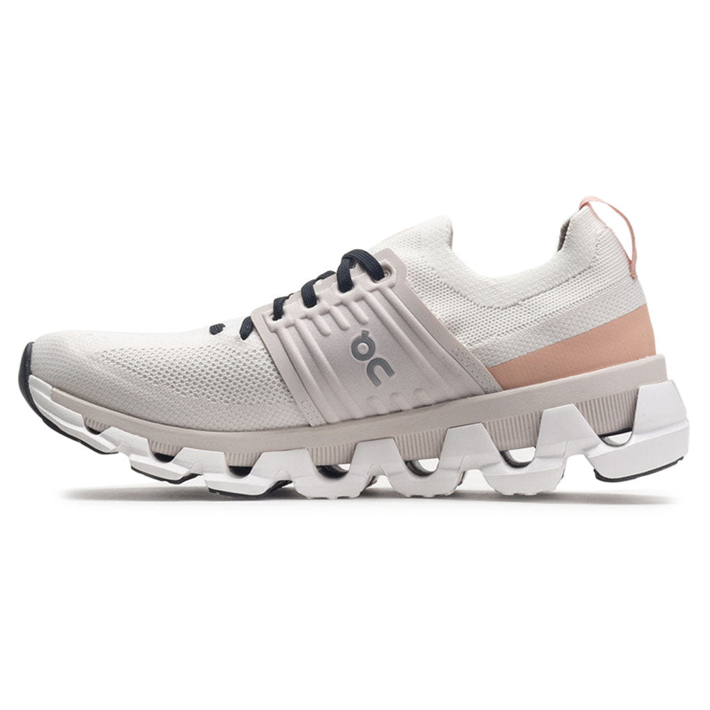 On Cloudswift 3 Textile Synthetic Womens Sneakers#color_ivory rose