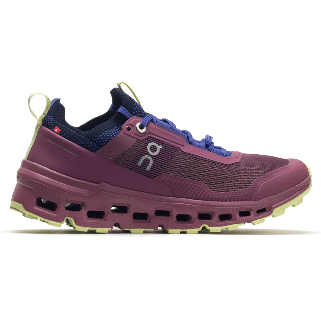 On Cloudultra 2 Textile Synthetic Womens Sneakers#color_cherry hay