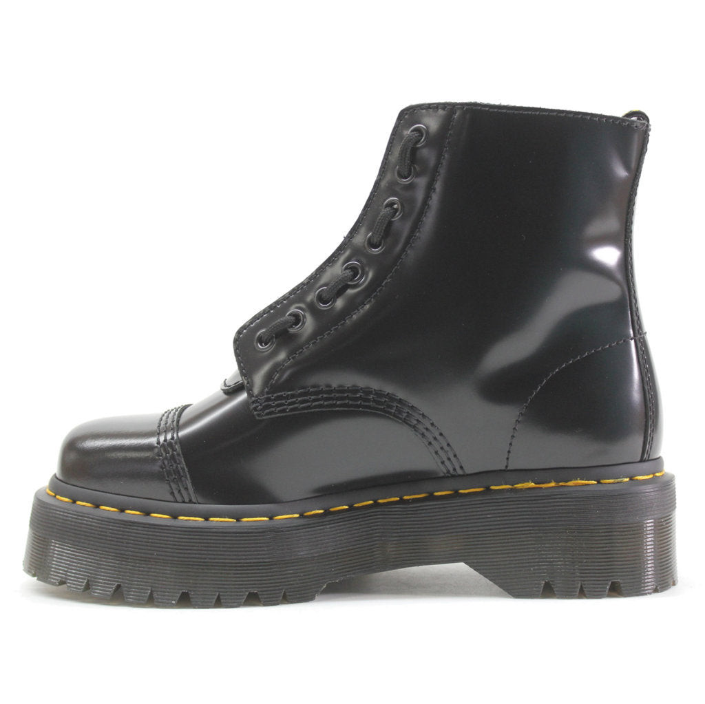 Dr. Martens Sinclair FL Buttero Leather Womens Boots#color_black