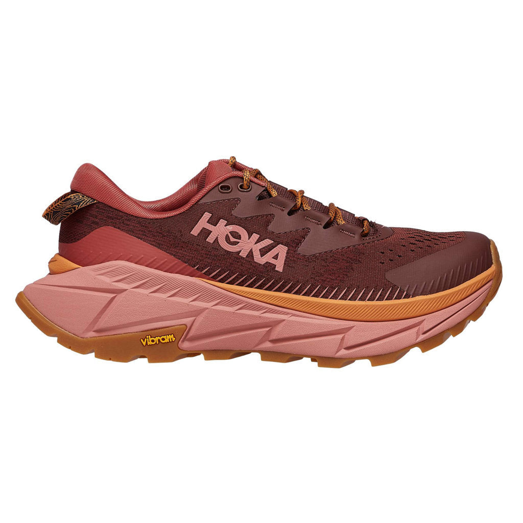 Hoka One One Skyline Float X Textile Synthetic Womens Sneakers#color_spice hot sauce