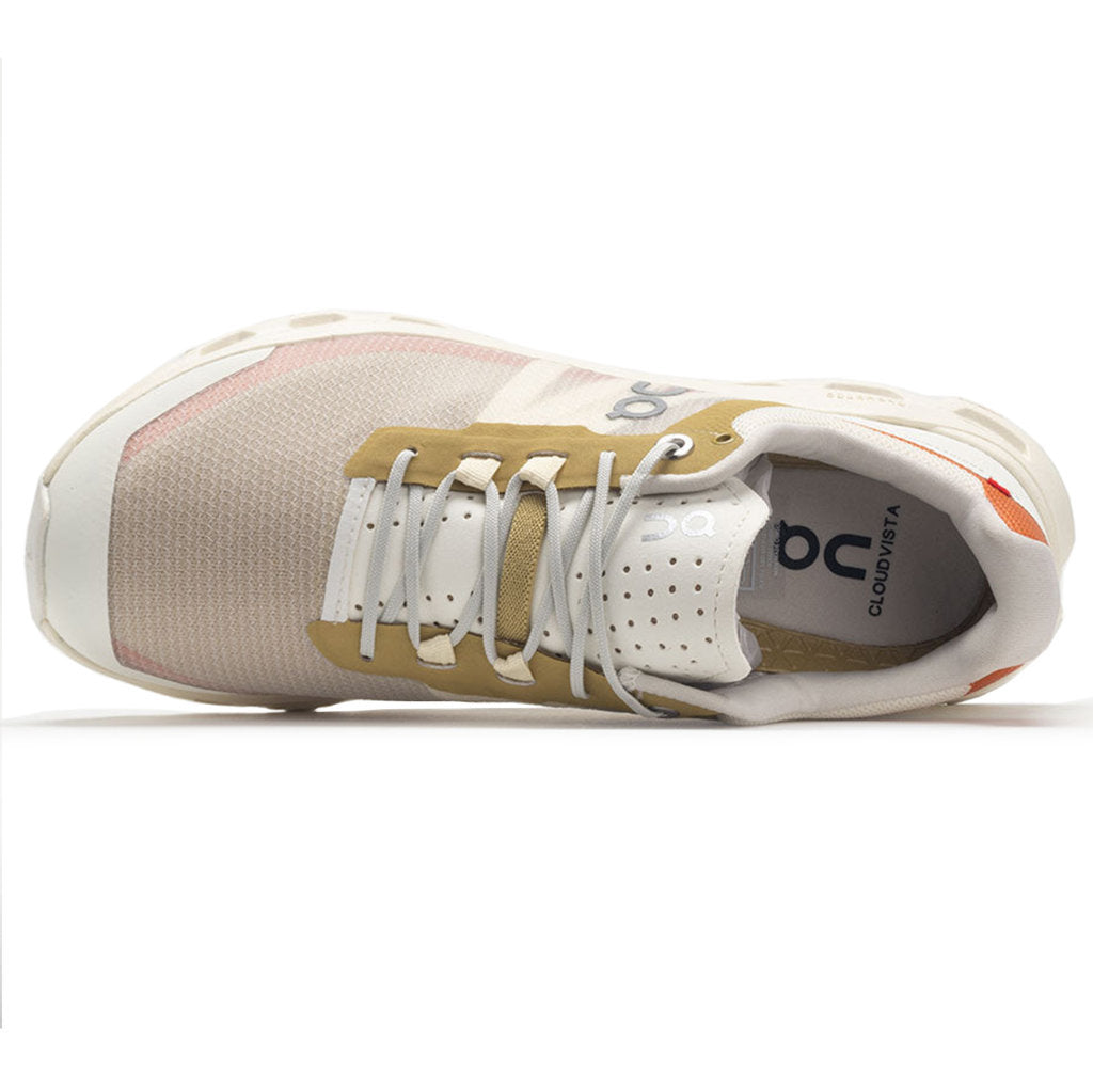 On Cloudvista Textile Synthetic Women's Running Shoes#color_ivory bronze