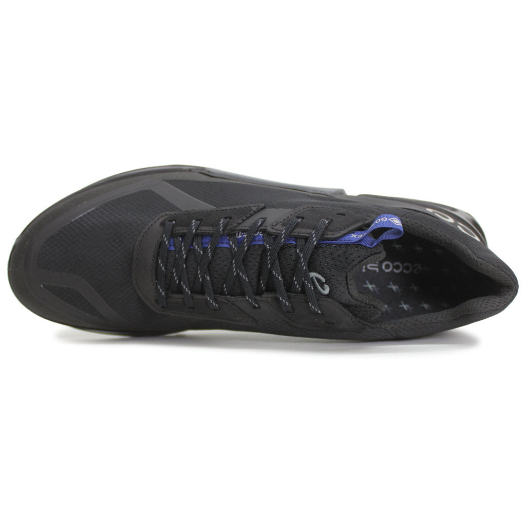 Ecco Biom 2.1 X Country Leather Textile Mens Trainers#color_black black