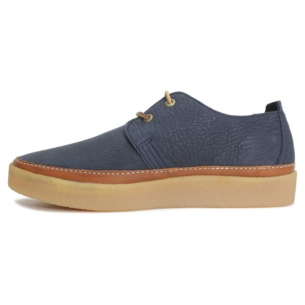 Clarks Clarkwood Low Nubuck Mens Shoes#color_navy