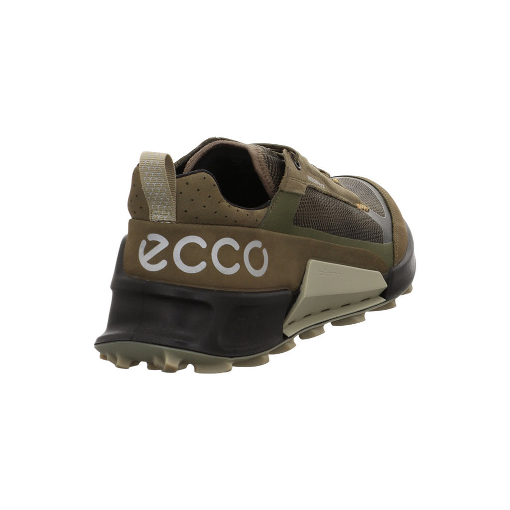 Ecco Biom 2.1 X Mountain Nubuck Leather Mens Sneakers#color_grape leaf tarmac black