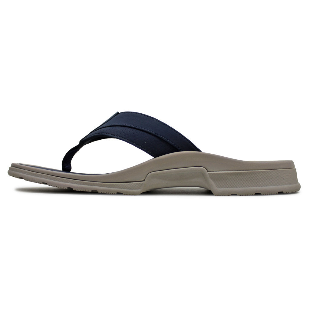 Vionic Wyatt Textile Synthetic Mens Sandals#color_navy