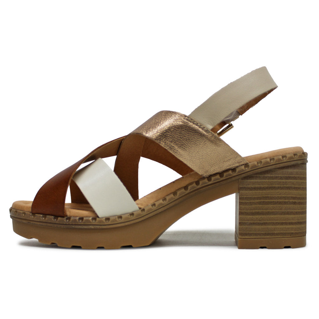 Pikolinos Canarias W8W-1510 Leather Womens Sandals#color_nata